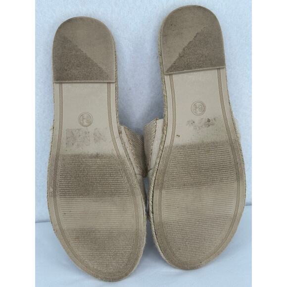 A New Day Women's Miriam Double Knotted Espadrille Slide Sandals 8 1/2 - Picture 7 of 9